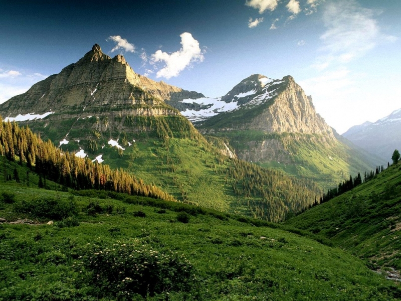 Mountain and Sky
